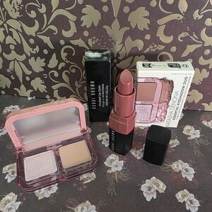 Natasha Denona Eyeshadow Duo with Bobbi Brown Lipstick -  Set of 2 items